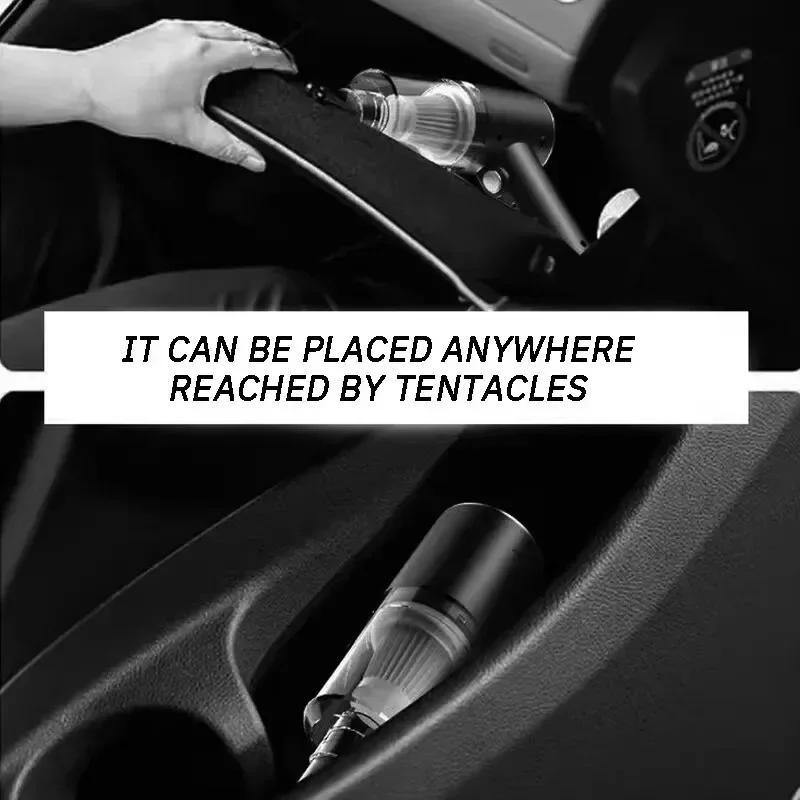 Portable Small Vacuum Cleaner - Multi-Purpose Vehicles & Household Handheld Car Vacuum Cleaner