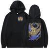 Heißes Spiel Rey Dau Der strahlende Donner Monster Hunter Hoodie Herren Damen Langarm Vintage Mode Pullover Sweatshirt Streetwear