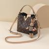 Bucket Bag Women's New Autumn and Winter Presbyopia High-end Commuting Shoulder Messenger Bag Handbag Luggage