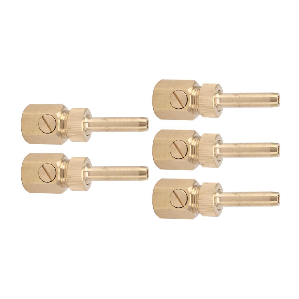 5PCS Fountain Nozzle Fountain Water Spray Sprinkler Head Swimming Pool Brass Deck Jet Nozzle Direct Injection G1 2in