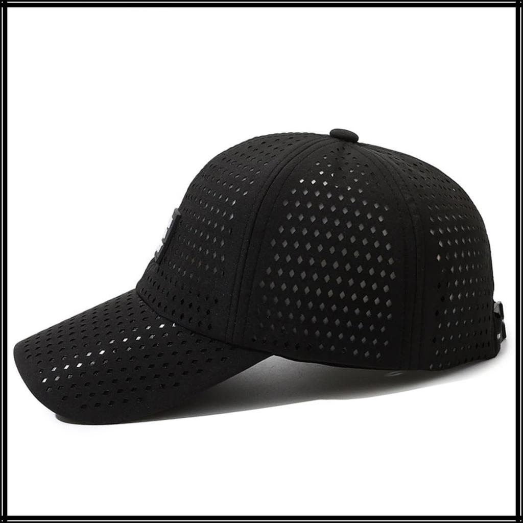 CZA153 [White Fang] Kappe, Hut, Mesh, Sport, Logo, Atmungsaktiv, Leicht, Stilvoll, Herren, Damen, (Weiß)