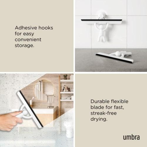 Umbra Official Umbra Buddy Squeegee Adhesive White