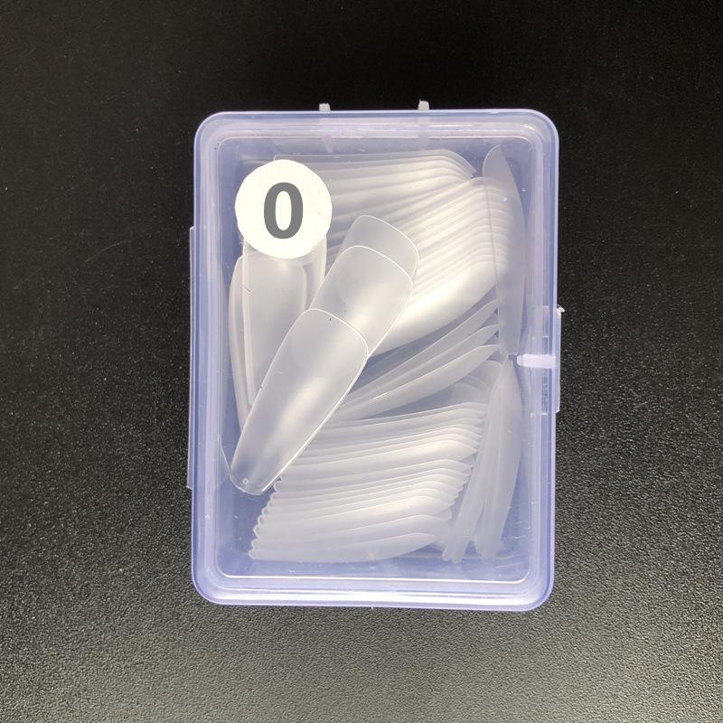 Matte ultradünne spurlos aufklebbare künstliche Nägel mit optionalen Nachfüllpackungen, doppelt verwendbar als vollständige oder halbe Aufkleber, kein Polieren erforderlich