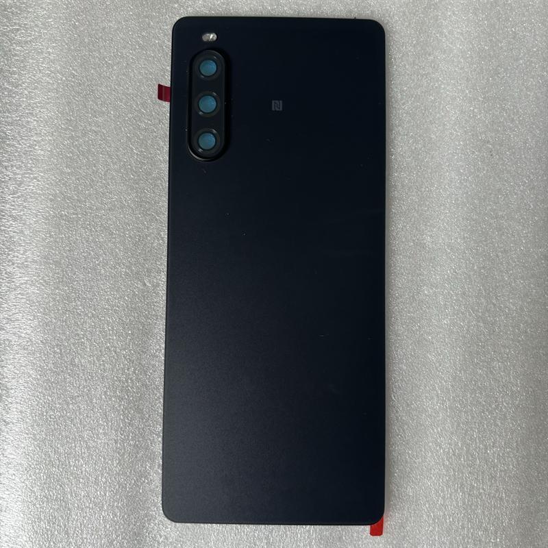 Per Sony Xperia 10 V 6.1" XQ-DC72 XQ-DC54 Cover Posteriore Batteria in Plastica Sportellino Posteriore + Lente Fotocamera Riparazione Sostituzione