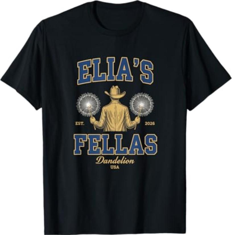 Футболка Elia s Fellas Dandelion USA Смешной Западный Парень S разноцветный