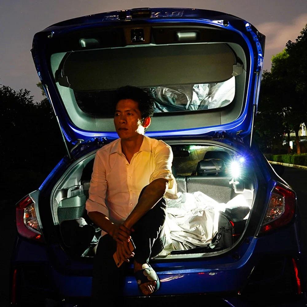 Super Bright LED Searchlight 12000mAh Long Range Torch USB Rechargeable Work Light P90 Waterproof Floodlight Powerful Flashlight