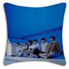 Cool Fashion Singer Korean Wave Pillow Covers Cartoon Sofa Decorative Home Double-sided Printing Short Plush Cute Cushion Cover
