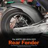 For SYM ADXTG400 ADXTG 400 2024 2025 Motorcycle Rear Fender Mudguard Wheel Fender Cover Hugger Splash Guard ABS Plastic
