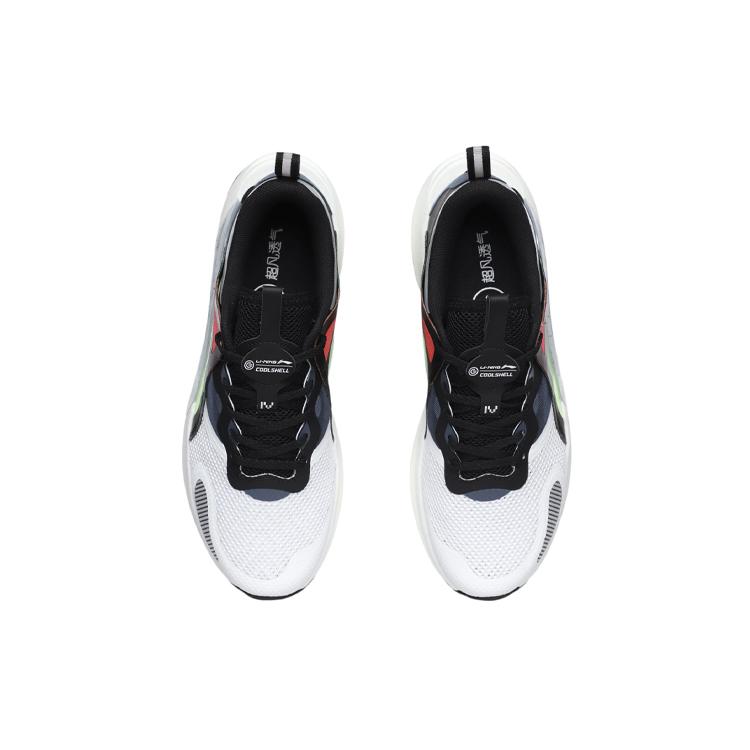 Li Ning Textile, TPU Cushioning Slip Resistant Abrasion Resistant Breathable Lightweight Low top Sports Casual Shoes AGLR037-4