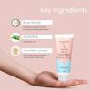 Glamveda Rice And Ceramide Face Wash For Glowing Skin 100ml