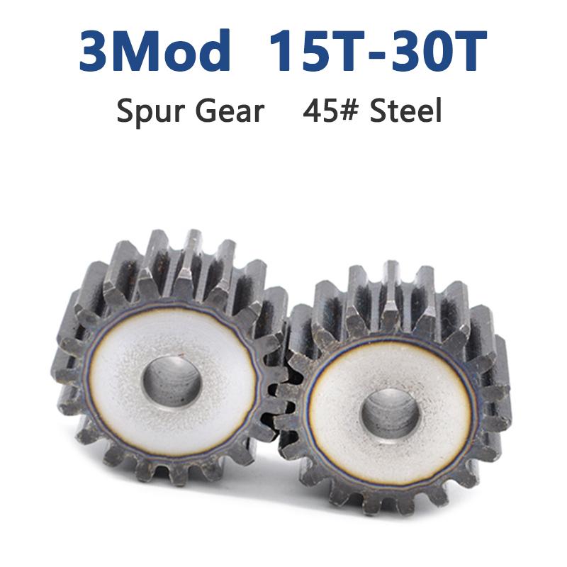 1pc Spur Gear 3M 15T-30T Metal