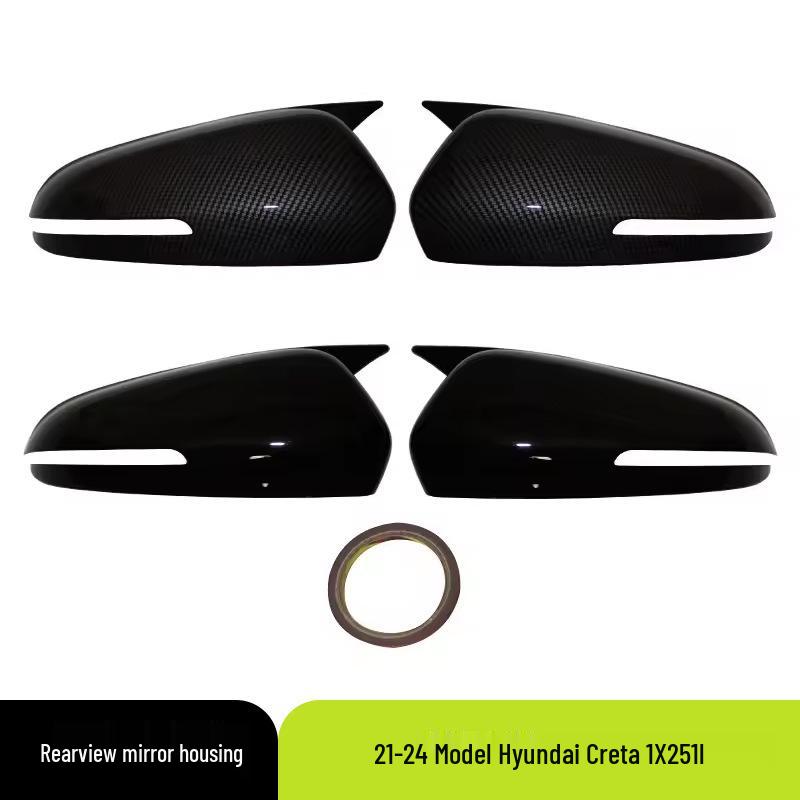 Hyundai Creta IX25 II (2021-2024) Exterior Mirror Cover Set - Left & Right
