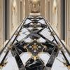 Luxury Long Corridor Carpet European High End Hallway Carpet Non-slip Stairway Home Decor Rug Washable Runner Aisle Kitchen Mats