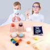 Crystal Magics Growing Kit Decoration Glass Crystal Science Experiments Puzzle And Stress Easing Kids Toy Educational Stimula