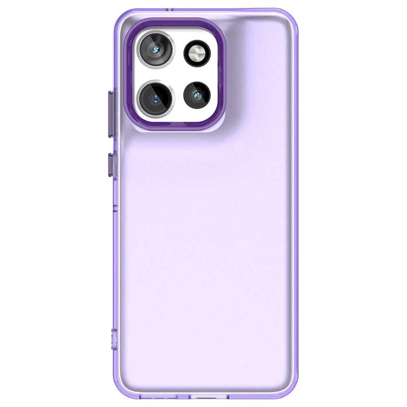 Anti-Drop Candy Color Phone Case For Motorola Moto S50 Matte Transparent Back Case Moto S50 5G Cover For Moto S50 Case 6.36 inch