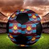 SIZE 5 West Ham United FC Soccer Ball Colorful All Ages Machine Stitched PVC Competition Ready Durable High-Bounce