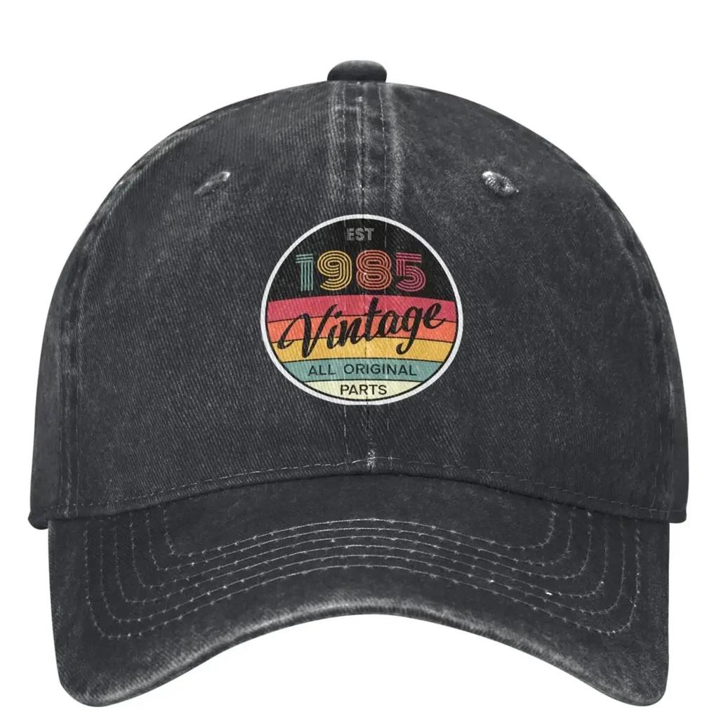 Vintage Baseball Cap Years Old Birthday Gift Unisex Women SunProof Trucker Dad Hat Summer Yk Cool Hippie Baseball Caps