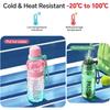 Plastic Handle Water Bottle for Bicycle Riding, Lightweight, Heat-resistant and Reusable, Suitable for Both Outdoor and Gym Use