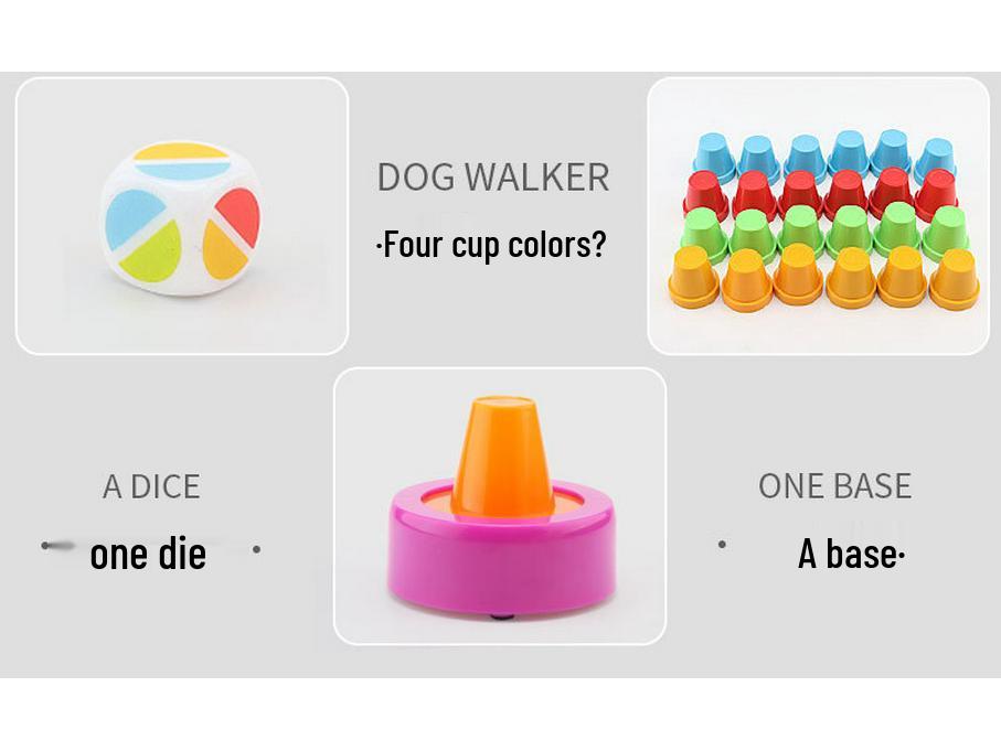 Cross-Border Children's Stacking Cup Puzzle Game: Colorful Brain Training & Early Education Toy