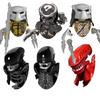 New The God of War Movie Predator Vs. Alien Model Assemble Figure Blocks Construction Buildable Building Brick Toys For Children