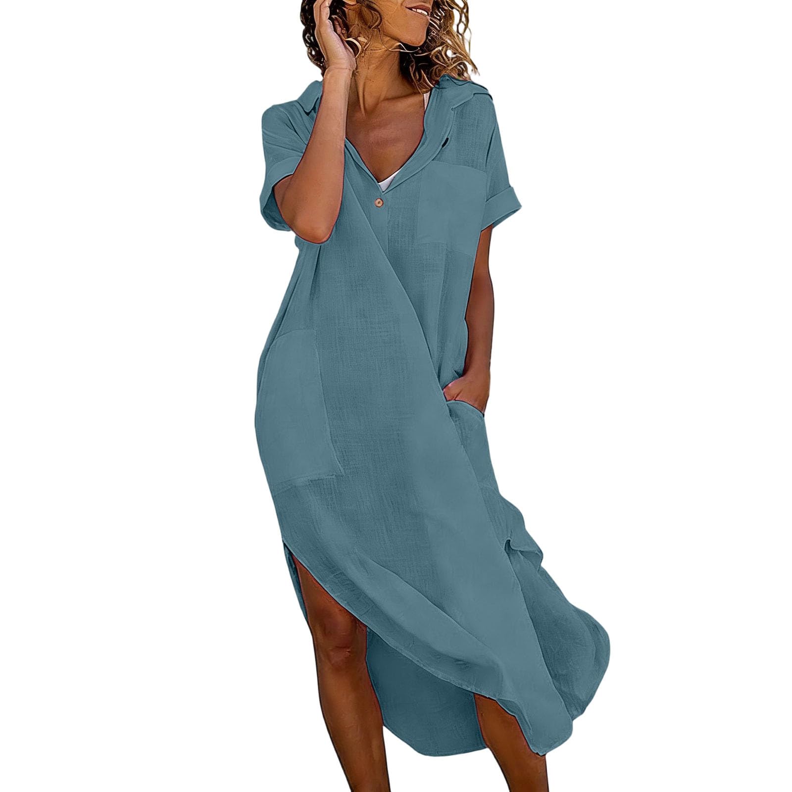 Женское модное повседневное платье -колор XXL