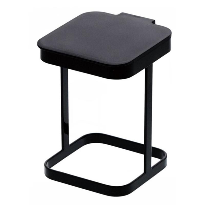 

Flip Lid ABS+Metal Trash Bag Holder Kitchen Living Room Rubbish Bag Storage Rack A
