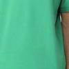 Emporio Armani Solid Color Crew Neck Pullover Casual Short Sleeve Polo Shirt Men Tops Green 6L1FA51JTKZ0560