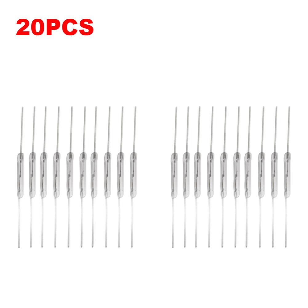 100-10 Stück Normally Offen Magnetschalter Schwingungsfest Elektronischer NO Schalter 2*14mm N/O Reed-Schalter