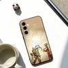 Chinese Shadow Puppetry Phone Case Soft black For Samsung Galaxy A73,A72,A71,A70,A53,A52,A51