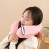 Modern U Shaped Memory Foam Cervical Pillow With Ultra Soft Fabric For Home And Travel