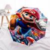 1pc Powerpuff Girls Automatic Opening Closing Umbrella, Portable Tri-Fold Design, 8-Bone Iron Frame Outdoor Umbrella, Ideal Gift for Fans, Travelers,