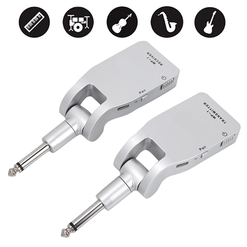 WP 1 2.4G Wireless Guitar System Transmitter Receiver for Electric Guitar
