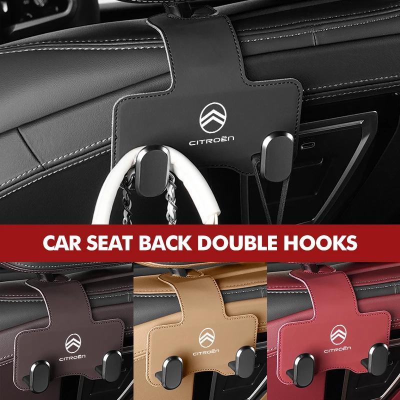 Car Seat Back Handbag Hook Storage Hanging Storage Fastener For Citroen C4 C3 C5 C1 C2 C6 VTS C4L DS3 DS4 DS5 Grand Berlingo akh256