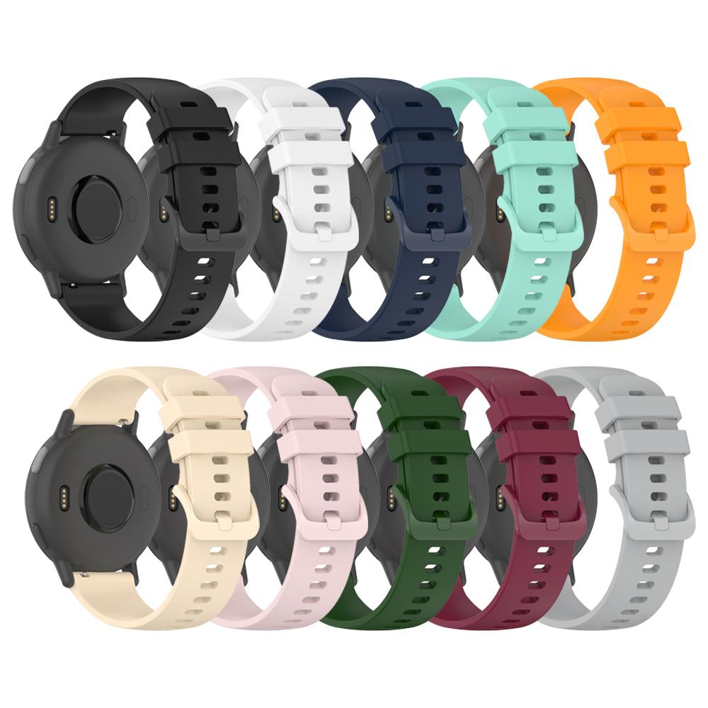 22mm Silicone Watch Bands For Mi Watch 5 2 Pro Color 2 Wrist Strap Xiaomi Watch S4 Sport S3 S2 S1 Active/Pro Adjustable Bracelet