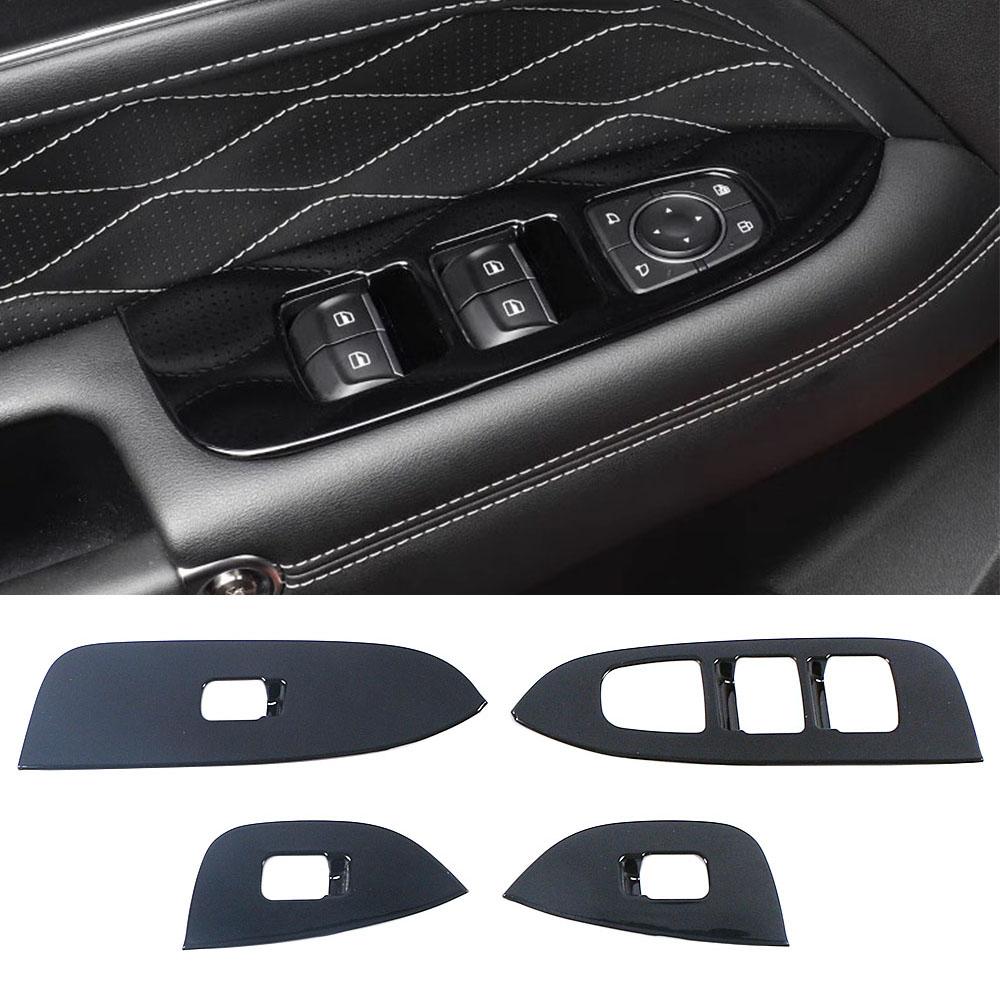 Für GWM Tank 300 2024 2024 LHD Innenausstattung Mittelkonsole Armaturenbrett Rahmenabdeckung Verkleidung Schwarz Dekor Auto Styling Refit