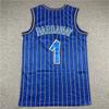 Embroidered Orlando Magic NBA Jersey Anfernee Hardaway 1 Basketball Uniform Men Women Fall Winter