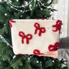 Cute Sweet Plush Makeup Bag Large Capacity Soft Storage Bag Large Clutch Portable Travel Cosmetic Toiletry Bags For Girls Gift