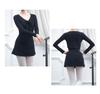 ProDance Ballet Ballet PT010M Top, Open-Waisted, Wear, (XL, Black)