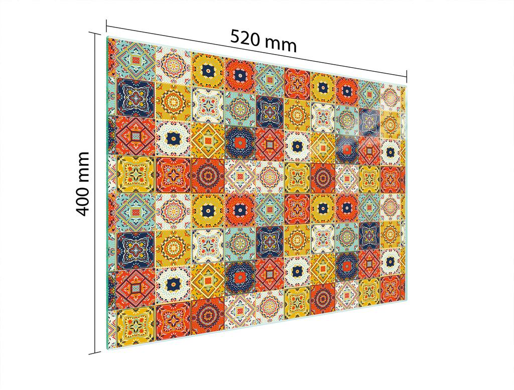 GLASSCHNEIDEBRETT 52x40 MOSAIK