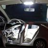 12V-24V Universal Car Interior Readling Lamp COB 108SMD LED Panel Dome Light High Brightness Bulb Truck Waterproof Lamp