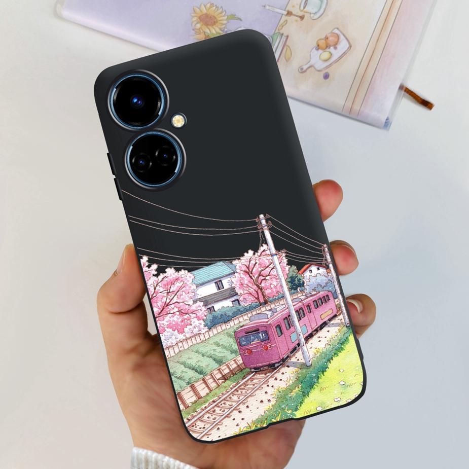 For Tecno Camon 19 Neo Case CH6i New Fashion Painted Cover Soft Silicone Phone Case For Tecno Camon 19 Pro 5G Camon19 Neo Bumper