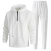 Men's Sweatshirt Suit Men's Solid Color Casual Sports Suit Sweatshirt Suit
