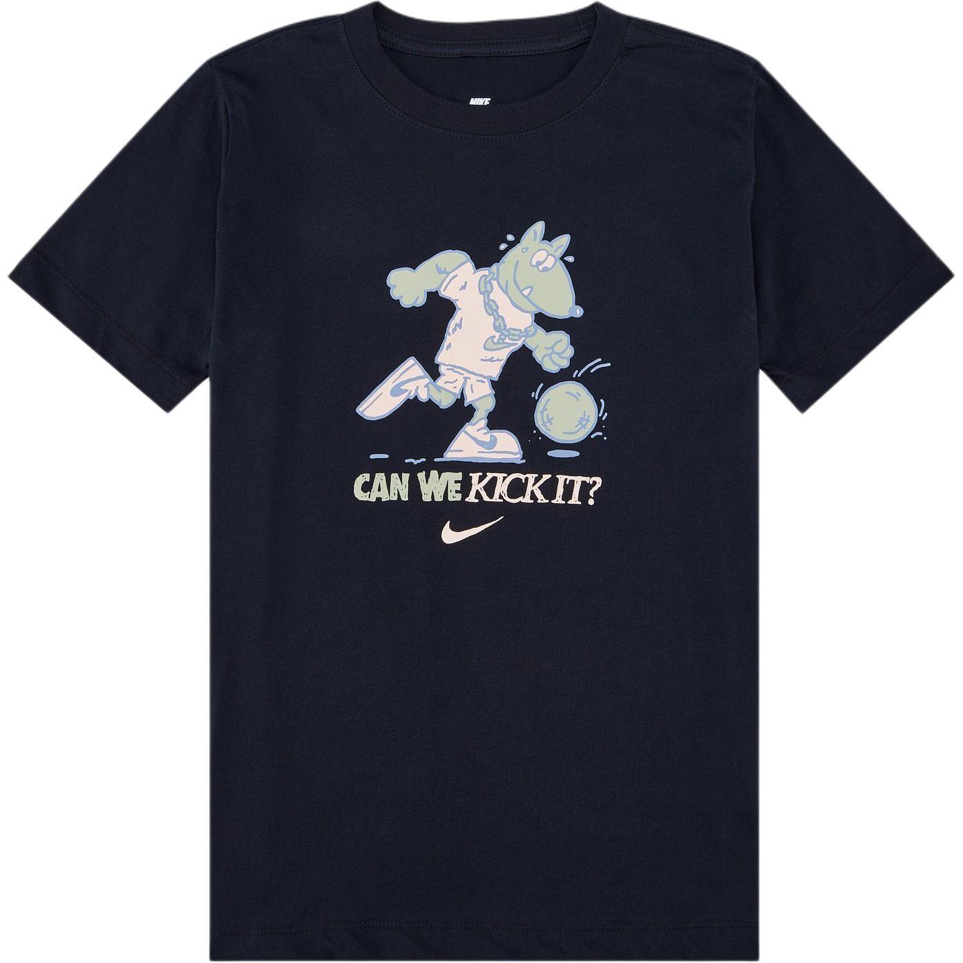 (GS) Nike Sportswear Graphic T-shirt  Black  Kids  FZ5156-010 L
