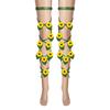 Festive Leggings Flower Decorated Chain Leg Ring