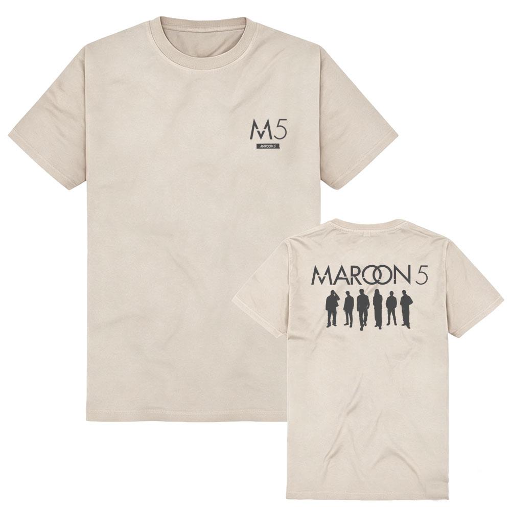 Maroon 5 Shirt Minimalist Graphics Vintage Streetwear Round Neck High Quality Comfortable cotton short sleeve aldult women men