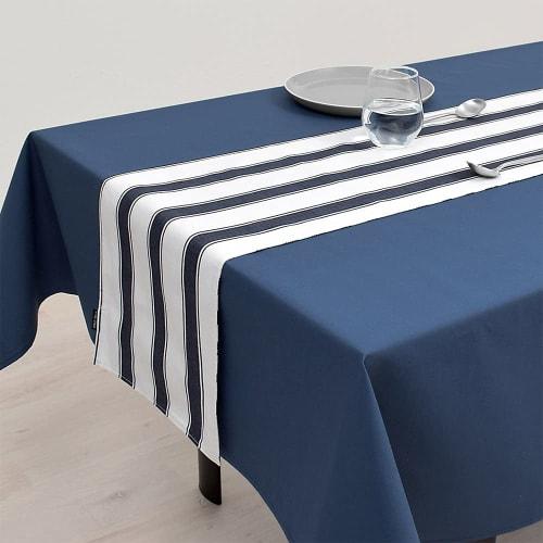 STYLE Decor Table Runner/Table Center (30cm X 180cm), 100% Cotton, Reversible, Bluefish Design, W2600520