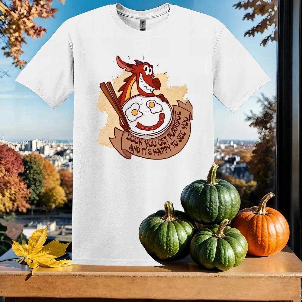 Mulan Mushus Look You Get White TShirt S