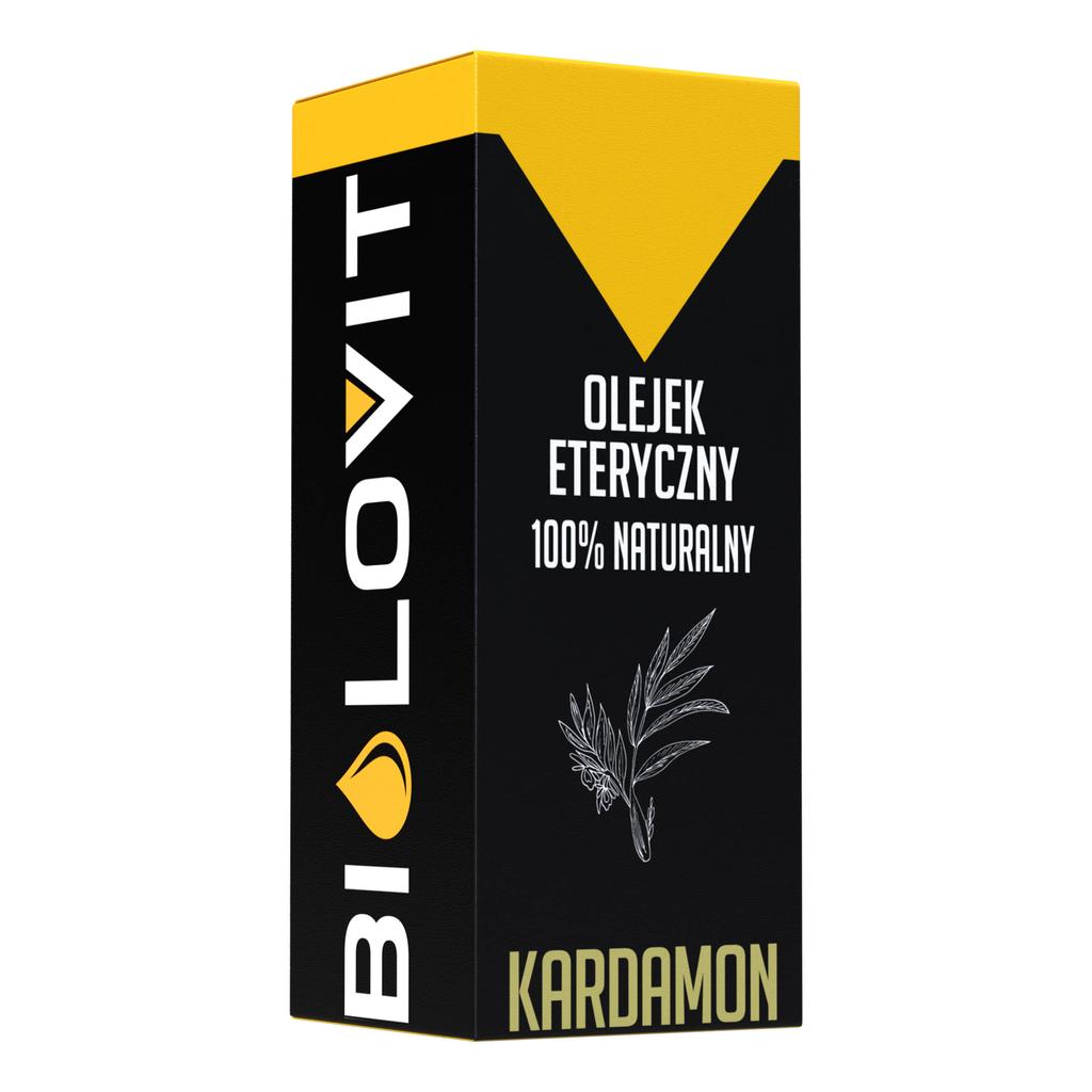 Bilovit Cardamom Essential Oil 10ml Pure Elettaria Cardamomum Seed Oil