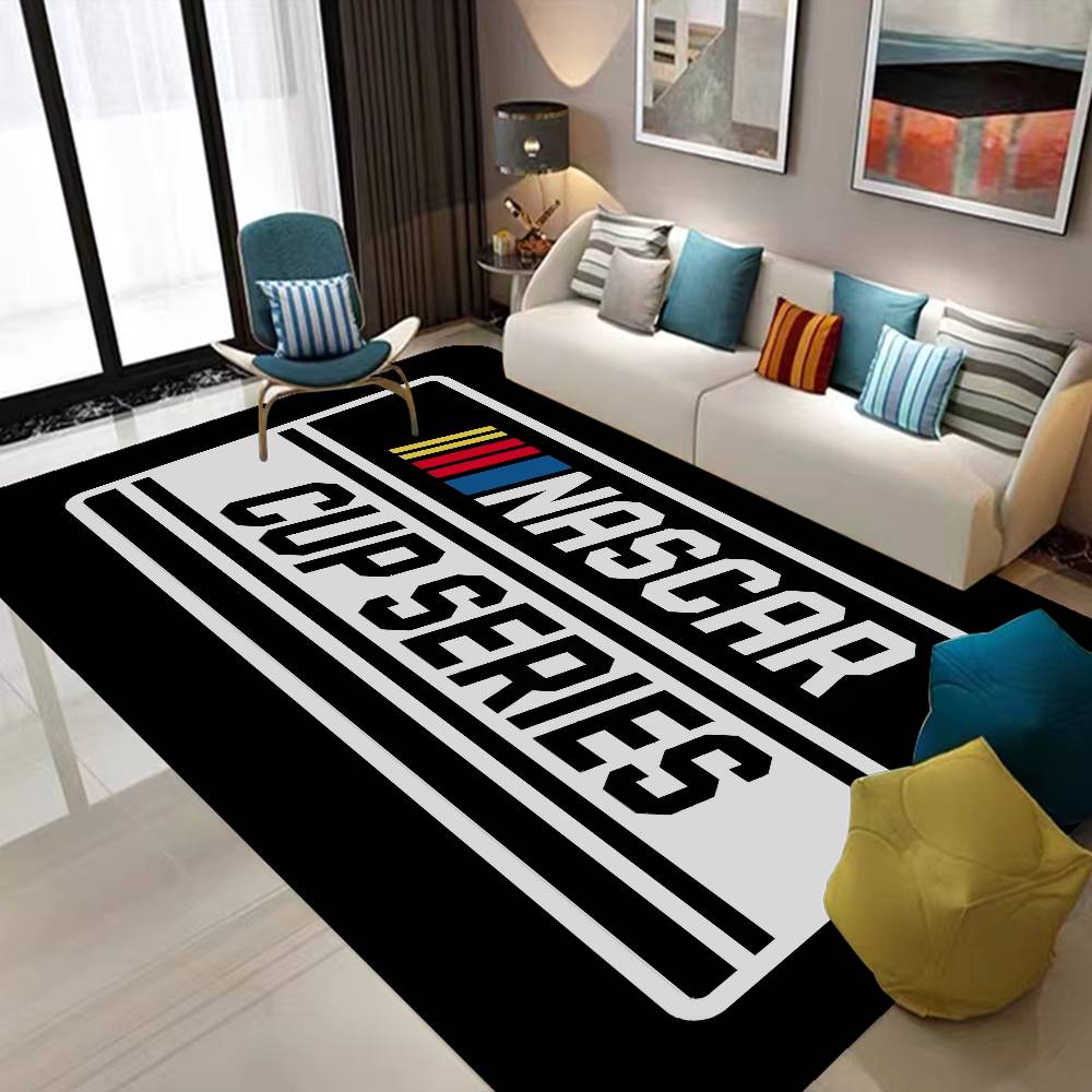 N-NASCARS Racing Car Entrance Door Mat Washable Non-Slip Living Room Sofa Chairs Area Mat Kitchen Welcome Doormat