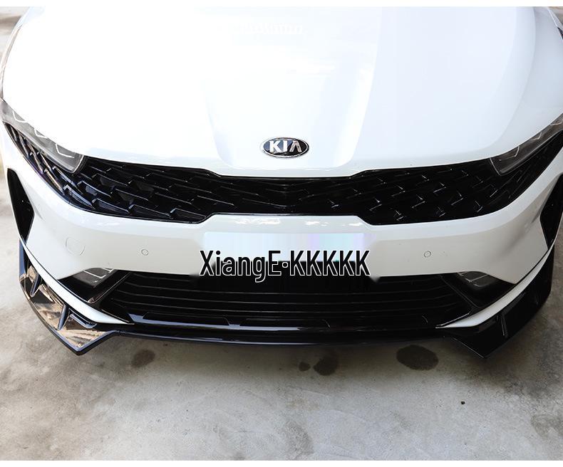 KIA K5 20-22 Front Splitter & Side Skirts: Anti-Scratch 3-Piece Set
